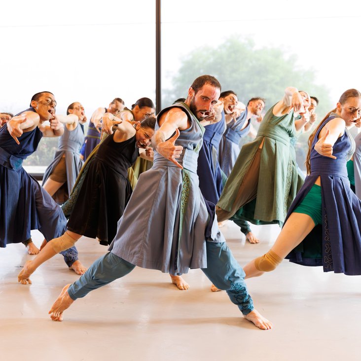 Gauthier Dance bei den Proben zu Akram Khan's "Turning of Bones" in Orsolina