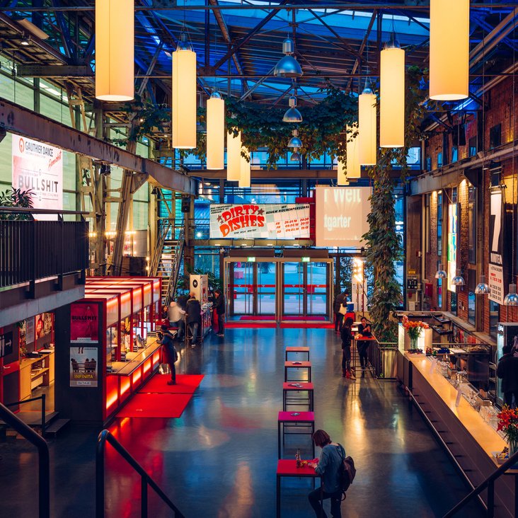 Picture of the Theaterhaus Hallway