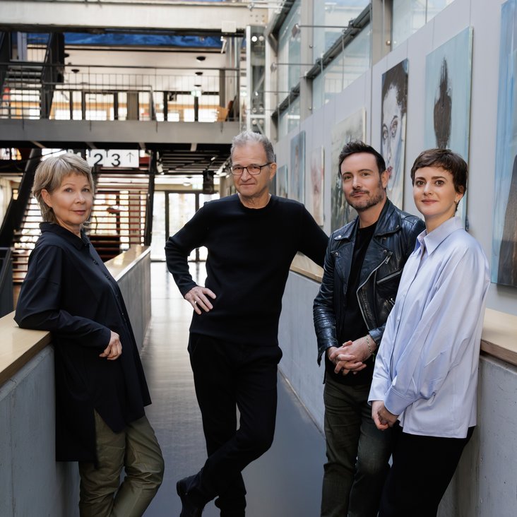 The COLOURS managing team: Claudia Bauer, Meinrad Huber, Eric Gauthier, Inga Kunz