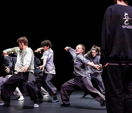 KOMOCO / Sofia Nappi rehearsing at COLOURS festival 2022